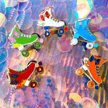 Load image into Gallery viewer, Moonie Skates Enamel Pin & Sticker Collection