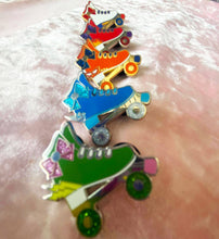 Load image into Gallery viewer, Moonie Skates Enamel Pin & Sticker Collection