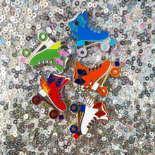Load image into Gallery viewer, Moonie Skates Enamel Pin & Sticker Collection