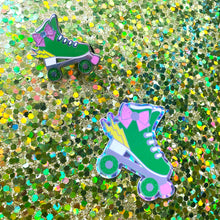 Load image into Gallery viewer, Moonie Skates Enamel Pin & Sticker Collection