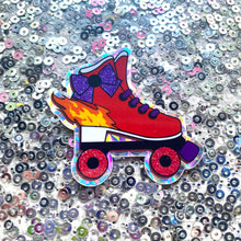 Load image into Gallery viewer, Moonie Skates Enamel Pin & Sticker Collection