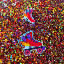 Load image into Gallery viewer, Moonie Skates Enamel Pin & Sticker Collection