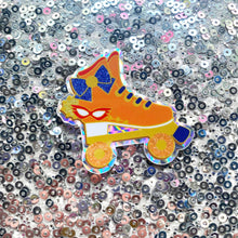 Load image into Gallery viewer, Moonie Skates Enamel Pin & Sticker Collection