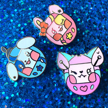 Load image into Gallery viewer, BizBaz Virtual Pets Mystery Bag Pins + Stickers!