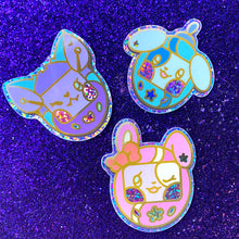 Load image into Gallery viewer, BizBaz Virtual Pets Mystery Bag Pins + Stickers!
