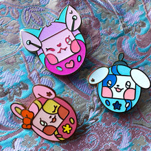 Load image into Gallery viewer, BizBaz Virtual Pets Mystery Bag Pins + Stickers!