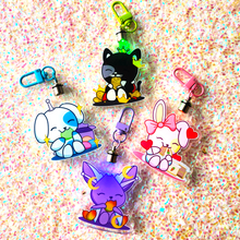 Load image into Gallery viewer, BizBaz Snackie Light Up Keychains!