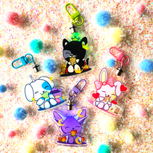 Load image into Gallery viewer, BizBaz Snackie Light Up Keychains!