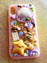 Load image into Gallery viewer, iPhone XR Bear / Gudatama with Treats Resin Phone Case