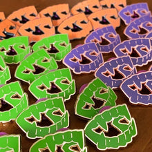 Load image into Gallery viewer, "THIS SUCKS" GLOW-IN-THE-DARK ENAMEL PINS