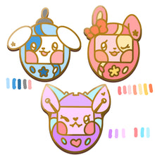 Load image into Gallery viewer, BizBaz Virtual Pets Mystery Bag Pins + Stickers!