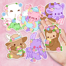 Load image into Gallery viewer, Cottage Cryptids Vinyl Sticker Set