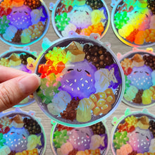 Load image into Gallery viewer, Halo Halo HOLOGRAPHIC Stickers - Die Cu