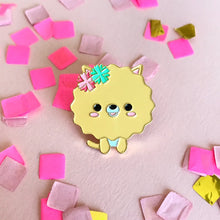 Load image into Gallery viewer, POM-POM CUTE PASTEL POMERANIAN ENAMEL PIN