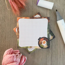 Load image into Gallery viewer, Bibimbap Grid Sticky Notes