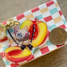 Load image into Gallery viewer, Peach Inochan Acrylic Charm