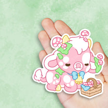 Load image into Gallery viewer, Garden Cows Vinyl Sticker Set