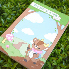 Load image into Gallery viewer, One Step At A Time Deer Notepad