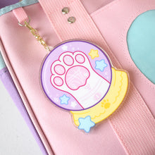 Load image into Gallery viewer, Paw Reading Shaker Charm Keychain