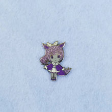 Load image into Gallery viewer, Lilac Normal Type Pocket Monster Chibi Enamel Pin