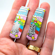 Load image into Gallery viewer, HAPPY BUBBLE GUM LAPEL PIN - HARD ENAMEL PIN