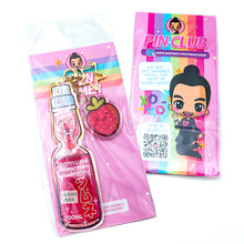 Load image into Gallery viewer, RAMUNÉ KEYCHAIN -JAPANESE SODA POP DRINK - Choose your flavor!