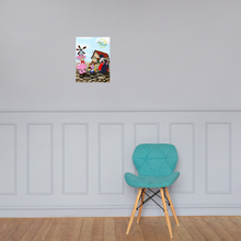 Load image into Gallery viewer, Nowhere Moonie Trio Poster