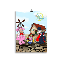 Load image into Gallery viewer, Nowhere Moonie Trio Poster