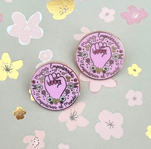 Load image into Gallery viewer, Empowered Women Empower the World Enamel Pin