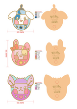 Load image into Gallery viewer, BizBaz Virtual Pets Mystery Bag Pins + Stickers!