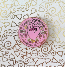 Load image into Gallery viewer, Empowered Women Empower the World Enamel Pin