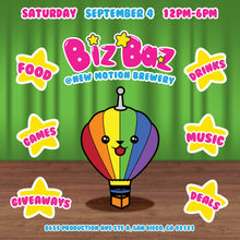 Load image into Gallery viewer, September&#39;s BizBaz @ New Motion Ticket: Free and Pin Reward Tiers Available!
