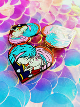 Load image into Gallery viewer, Ali and An / Alan and Ann Heart Pin