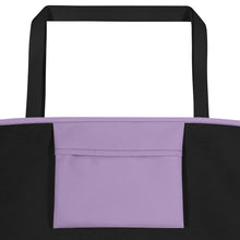 Load image into Gallery viewer, RAWR - BizBaz Dino Beach Bag - Purple