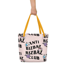 Load image into Gallery viewer, Team Doki - Anti BizBaz BizBaz Club - Pink Tote Bag