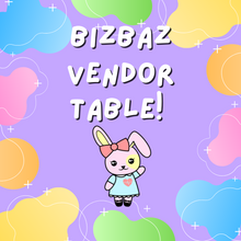 Load image into Gallery viewer, BizBaz SoCal Mini-Con Vendor Table - Credit Card Payment Option!