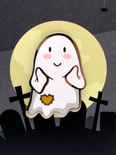 Load image into Gallery viewer, HEY BOO! ENAMEL PIN