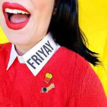 Load image into Gallery viewer, FRIES ENEMAL PIN
