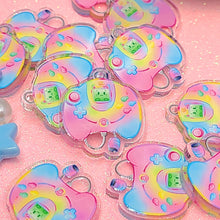 Load image into Gallery viewer, Chubby Dreamcast/ "Catcast" Console Controller Earrings- Acrylic Dangle Earrings