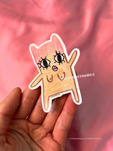 Load image into Gallery viewer, Adopt a cutie sticker: bonnet babes, beanie banes, and more!