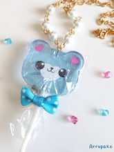 Load image into Gallery viewer, Lollipop Necklaces: Bear, Cat, or Bunny!