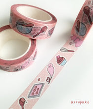 Load image into Gallery viewer, Baking Washi Tape