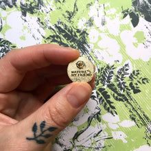 Load image into Gallery viewer, YES or NO PIN - Gold and Black Enamel Pin Lapel