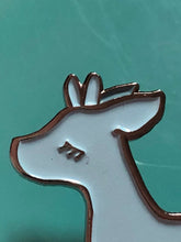 Load image into Gallery viewer, Deer Fawn Enamel Pins - Soft Enamel Silver