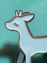 Load image into Gallery viewer, Deer Fawn Enamel Pins - Soft Enamel Silver