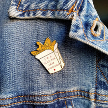 Load image into Gallery viewer, I'm a Slut for Crab Rangoons Enamel Pin