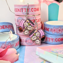 Load image into Gallery viewer, Bao Dumpling Acrylic Earrings- Acrylic Dangle Earrings