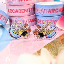 Load image into Gallery viewer, Ramen Bowl Earrings- Acrylic Dangle Earrings