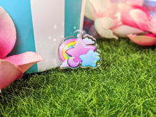 Load image into Gallery viewer, Uchuu Kei- Rainbow Star Earrings- Acrylic Dangle Earrings