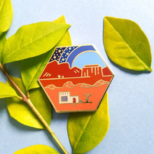 Load image into Gallery viewer, Sapphire Desert enamel pin